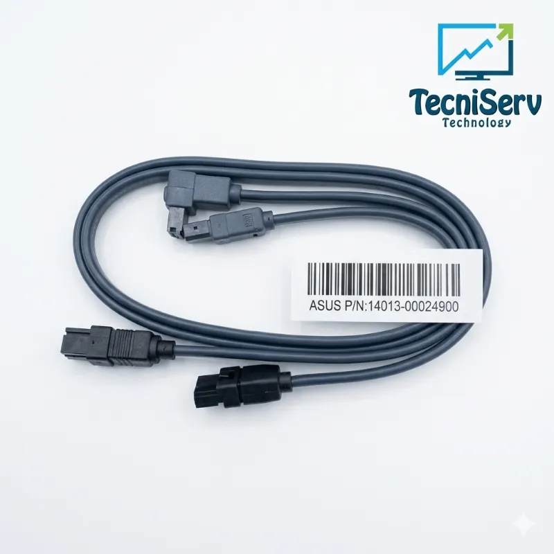 CABLE DE DATOS SATA NEGRO / DOBLE